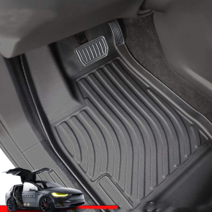 Tesla Model X Floor Mats for 5 Seats (2016-2020)-TESGOD