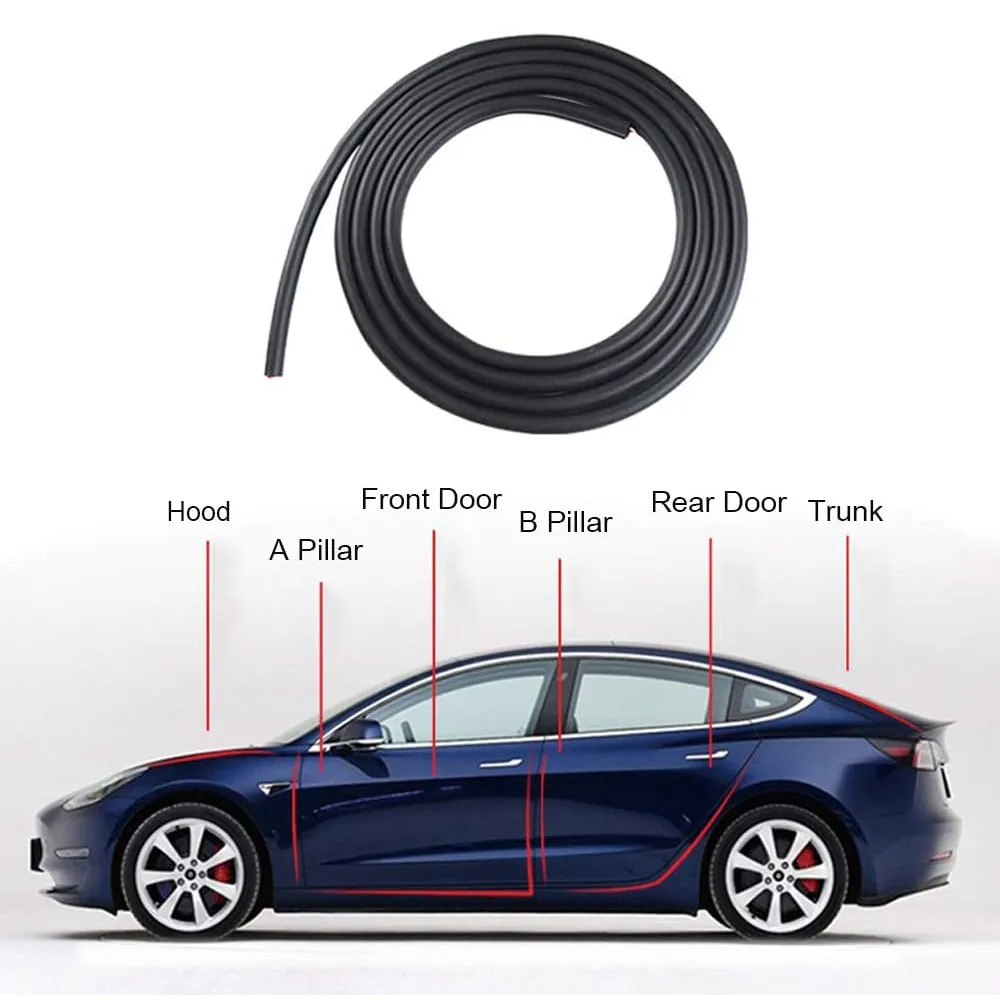 Tesla Model X/S Wind Noise Reduction Kit-TESGOD