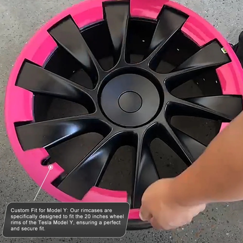 4PCS Tesla Model Y 20 Inch Rim Protectors – Full 360° Protection-TESGOD