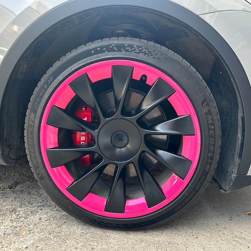 4PCS Tesla Model Y 20 Inch Rim Protectors – Full 360° Protection-TESGOD