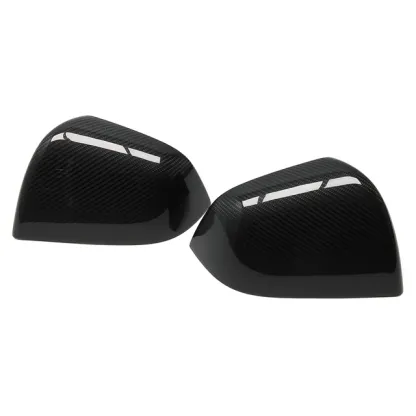 Tesla Model Y Carbon Fiber Mirror Caps (2020-2023) – Real Molded Carbon Fiber-TESGOD