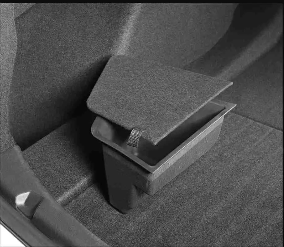Tesla Model 3（2024+）Cargo Compartment Bucket Trunk Storage Bins-TESGOD