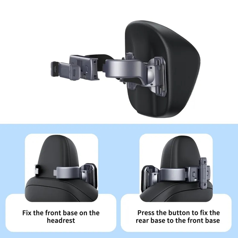 Neck Pillow for Tesla Model Y/S/3/X | ​​Adjustable Ergonomic Headrest-TESGOD