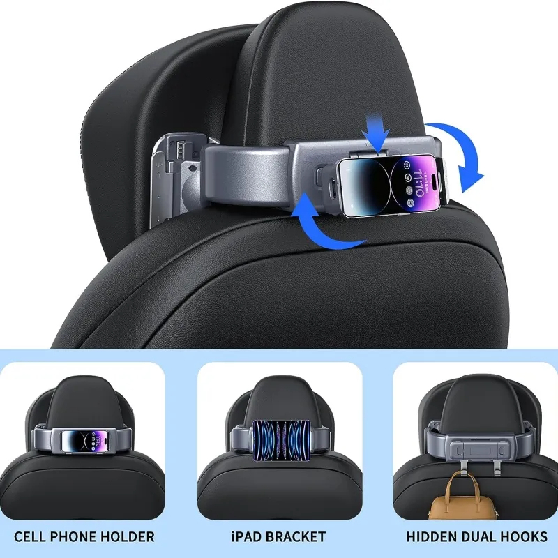 Neck Pillow for Tesla Model Y/S/3/X | ​​Adjustable Ergonomic Headrest-TESGOD