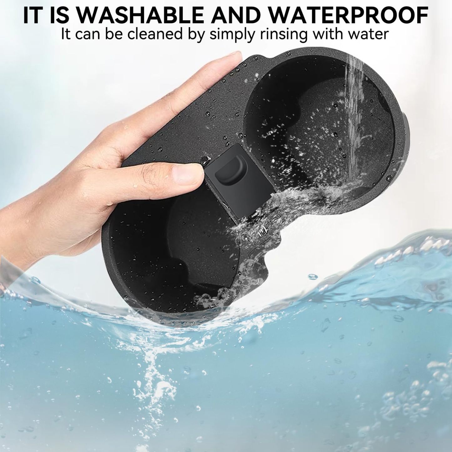 Center Console Tesla Cup Holder for Model 3（2021-2023.10）/ Y（2020-2024）-TESGOD