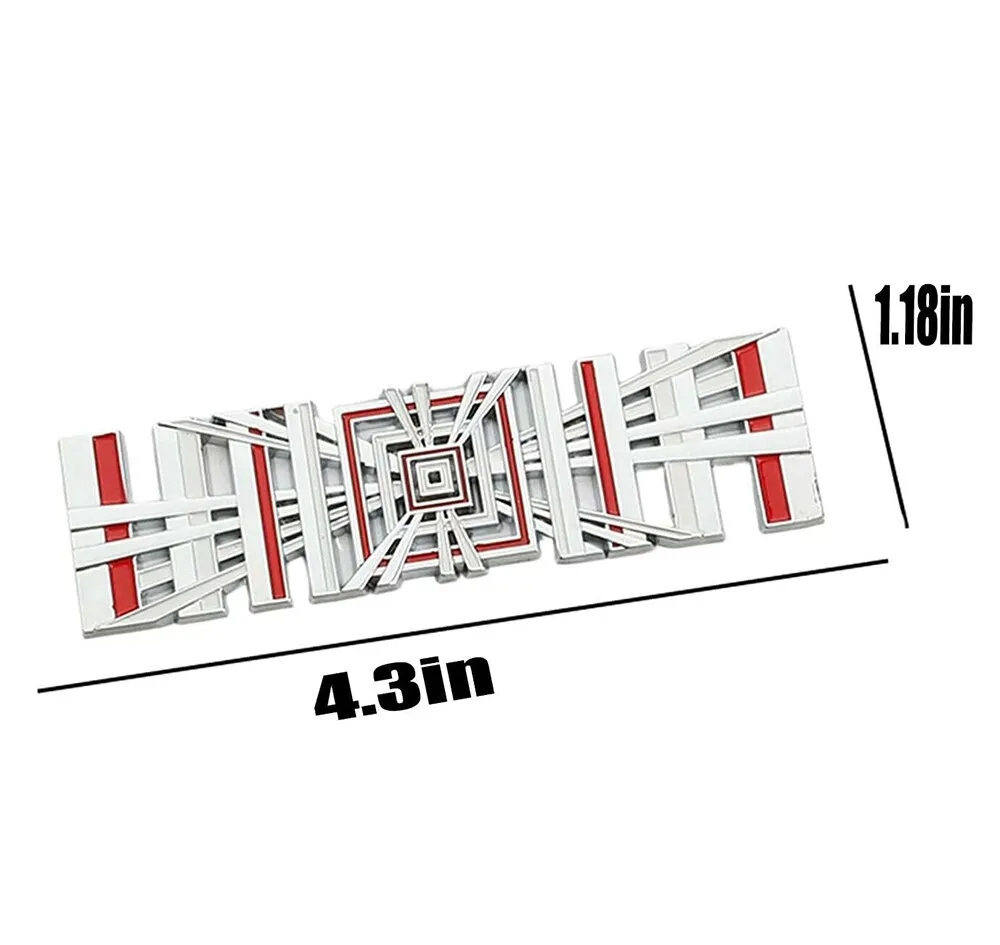 Tesla Spaceballs Plaid Die-Cast Aluminum Badge – Fun Trunk Emblem for Model S/3/X/Y-TESGOD