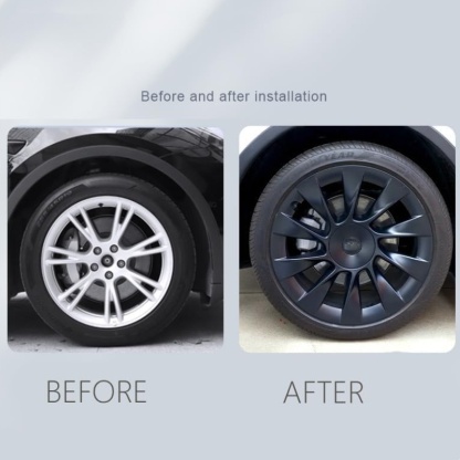 Tesla Model Y 20-Inch Wheel Rim Protector (2020-2024) – UV & Debris Protection-TESGOD