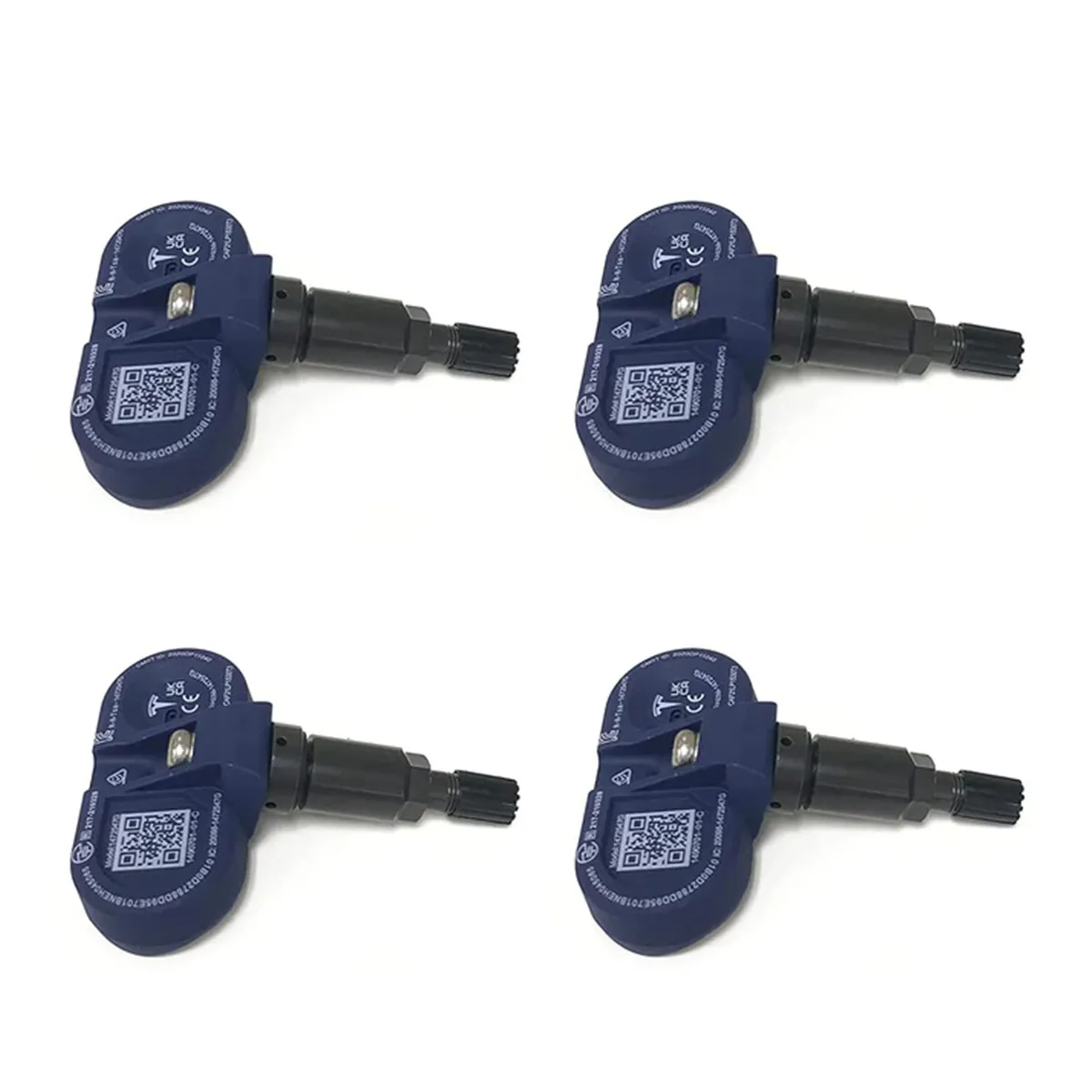 Tire Pressure Monitoring System (TPMS) for Tesla Model S/3/X/Y – Bluetooth (Set of 4 Sensors) – 1490701-01-TESGOD