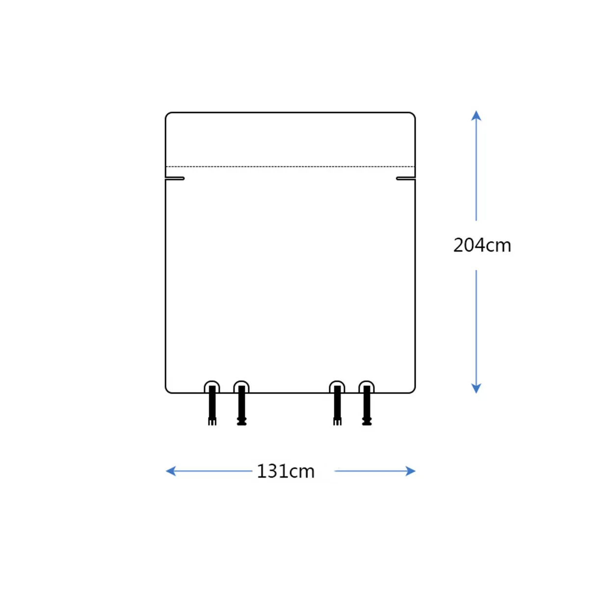 Trunk Car Pet Special Mat for Tesla Model Y-TESGOD