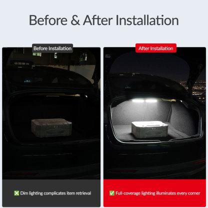 LED Trunk Light Bar for Model 3 / Model 3 Highland-TESGOD