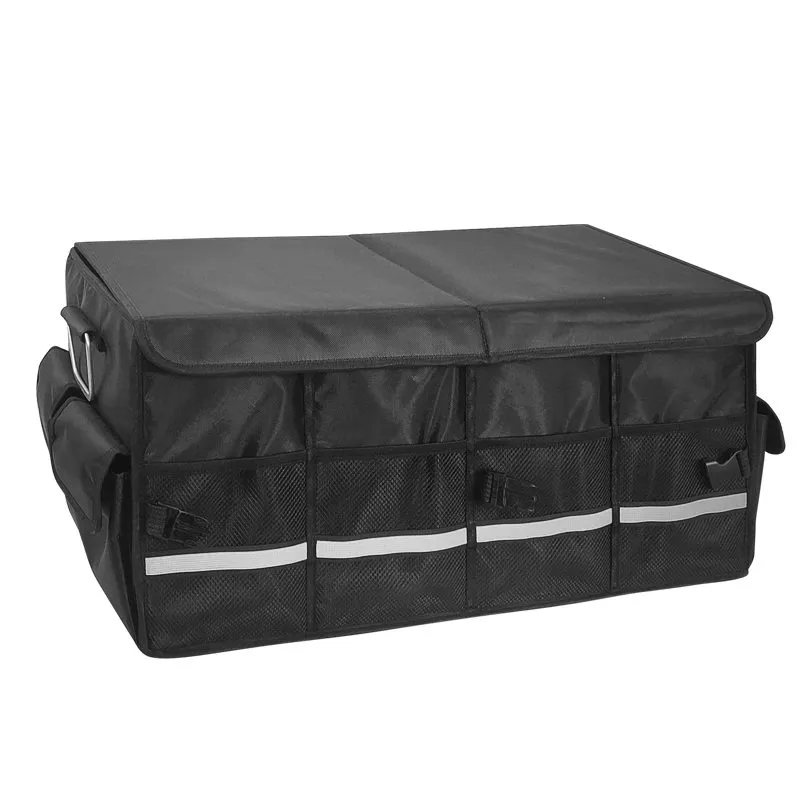 Tesla Trunk Organizer for Model S/3/X/Y - Collapsible, Water-Resistant Storage Solution-TESGOD