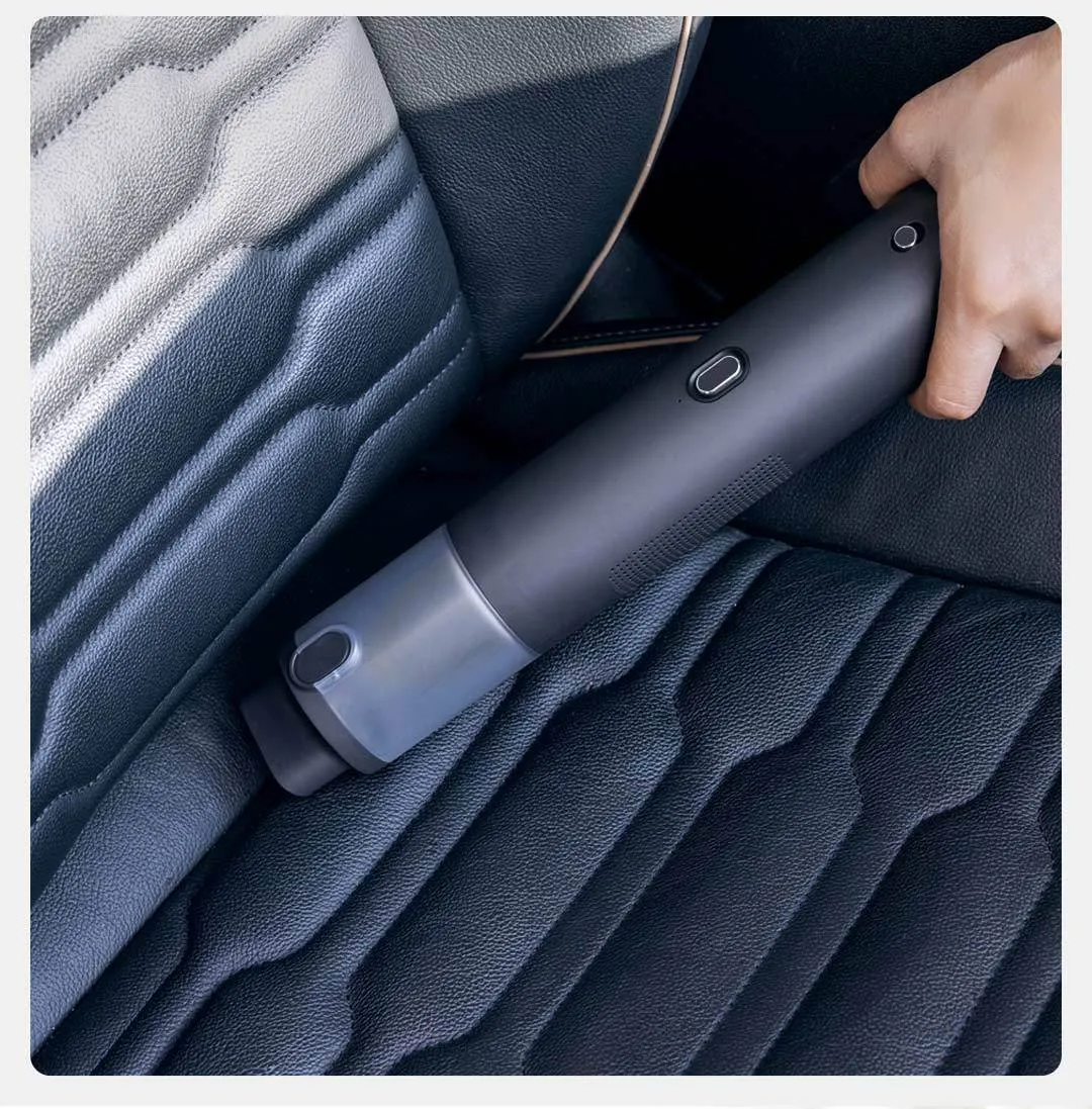 Two-in-One Cordless Vacuum Cleaner and Tire Inflator for Tesla – Handheld, HEPA Filter, High Suction Power, Smart Inflation-TESGOD