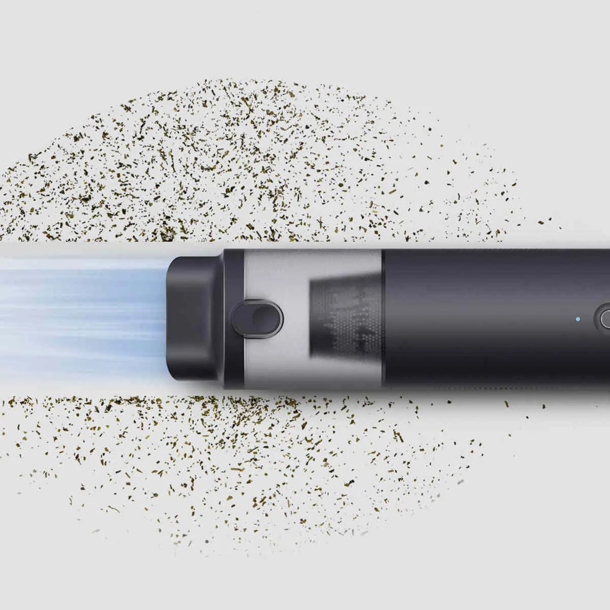 Two-in-One Cordless Vacuum Cleaner and Tire Inflator for Tesla – Handheld, HEPA Filter, High Suction Power, Smart Inflation-TESGOD