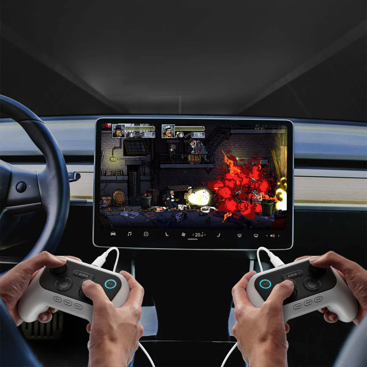 Tesla Model 3 (2021-2023) / Y (2021-2023) Center Console USB HUB-TESGOD