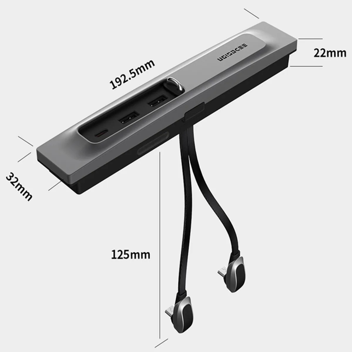 Tesla Model 3 (2021-2023) / Y (2021-2023) Center Console USB HUB-TESGOD