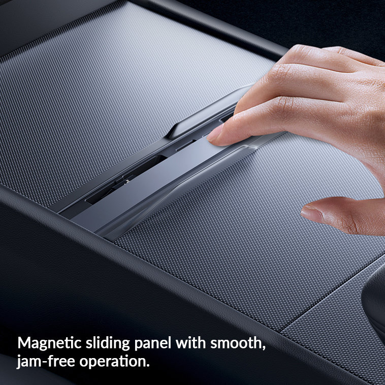 USB Hub Docking Station for Tesla Model Y Juniper & Model 3 Highland: 125W Ultra-Fast Charging, Smart Temperature Control, Seamless Integration