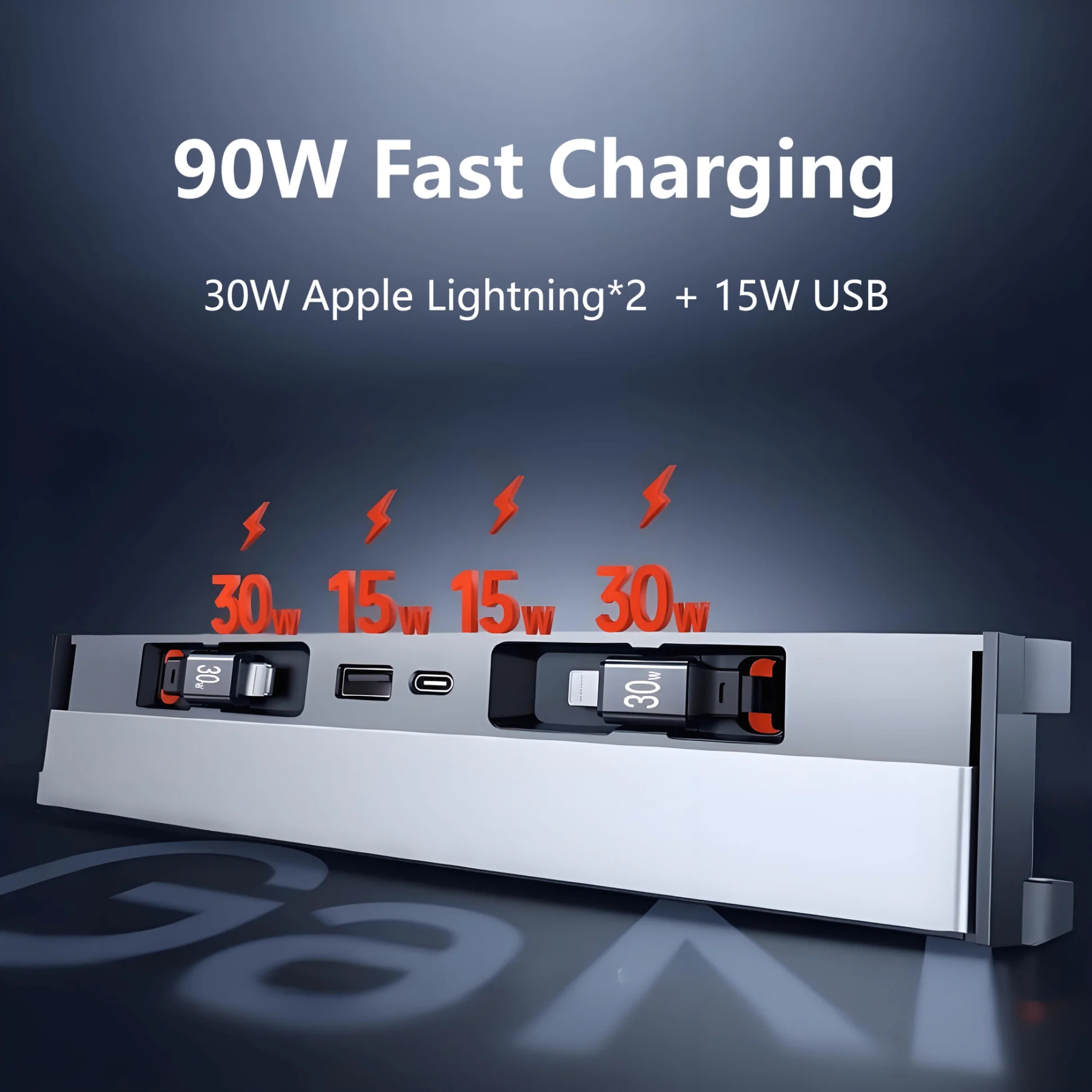 USB Hub Docking Station for Tesla Model Y Juniper & Model 3 Highland: 125W Ultra-Fast Charging, Smart Temperature Control, Seamless Integration