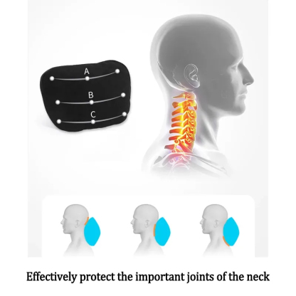 Velvet Neck Pillow for Tesla Model S/3/X/Y - Suitable for Long Distance Driving-TESGOD