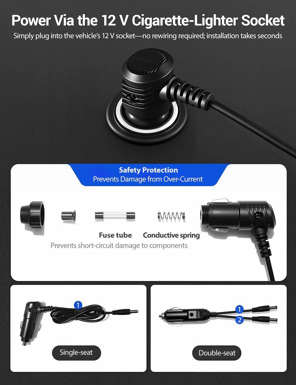 Ventilated Seat Cushion Tesla Model 3 / Y