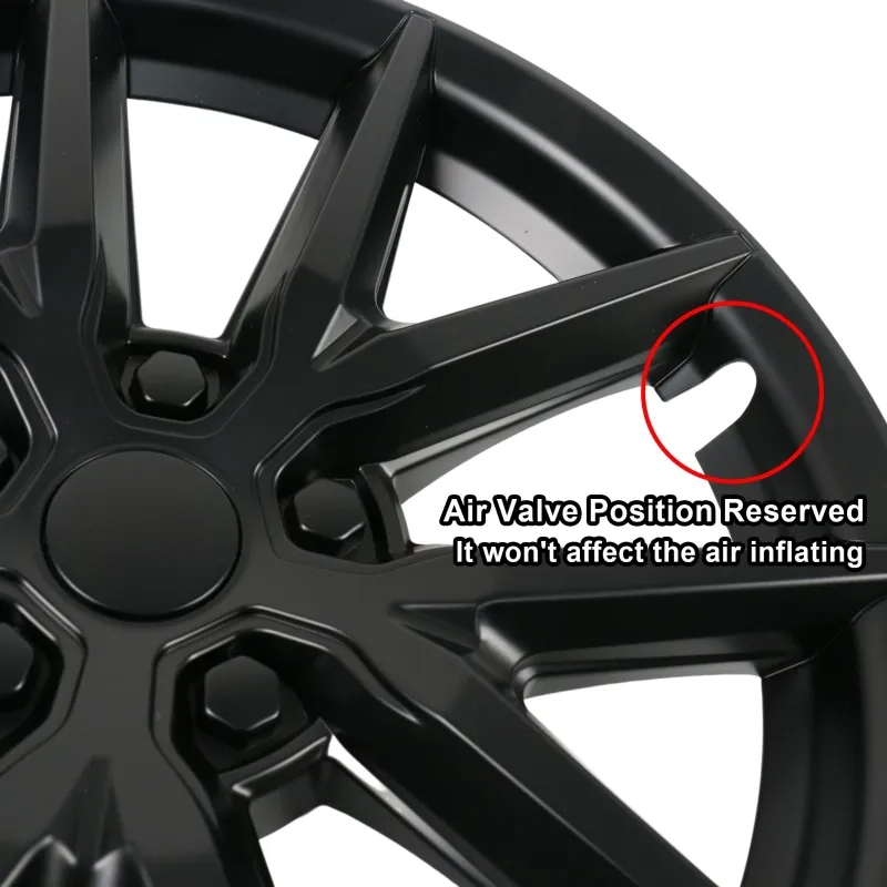 18″ 19″ Wheel Covers For Tesla Model 3/Y (4PCS) – Full Rim Coverage, Easy Snap-On Installation-TESGOD