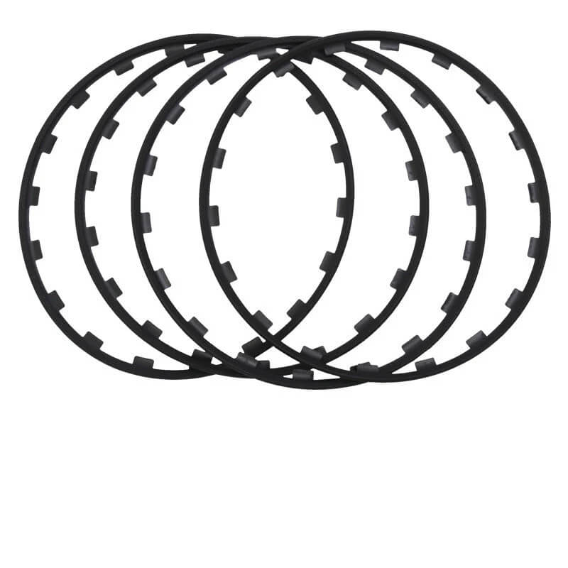 Wheel Rim Protectors for Tesla Model 3/Y (4PCS) – Durable Nylon Fiber-TESGOD