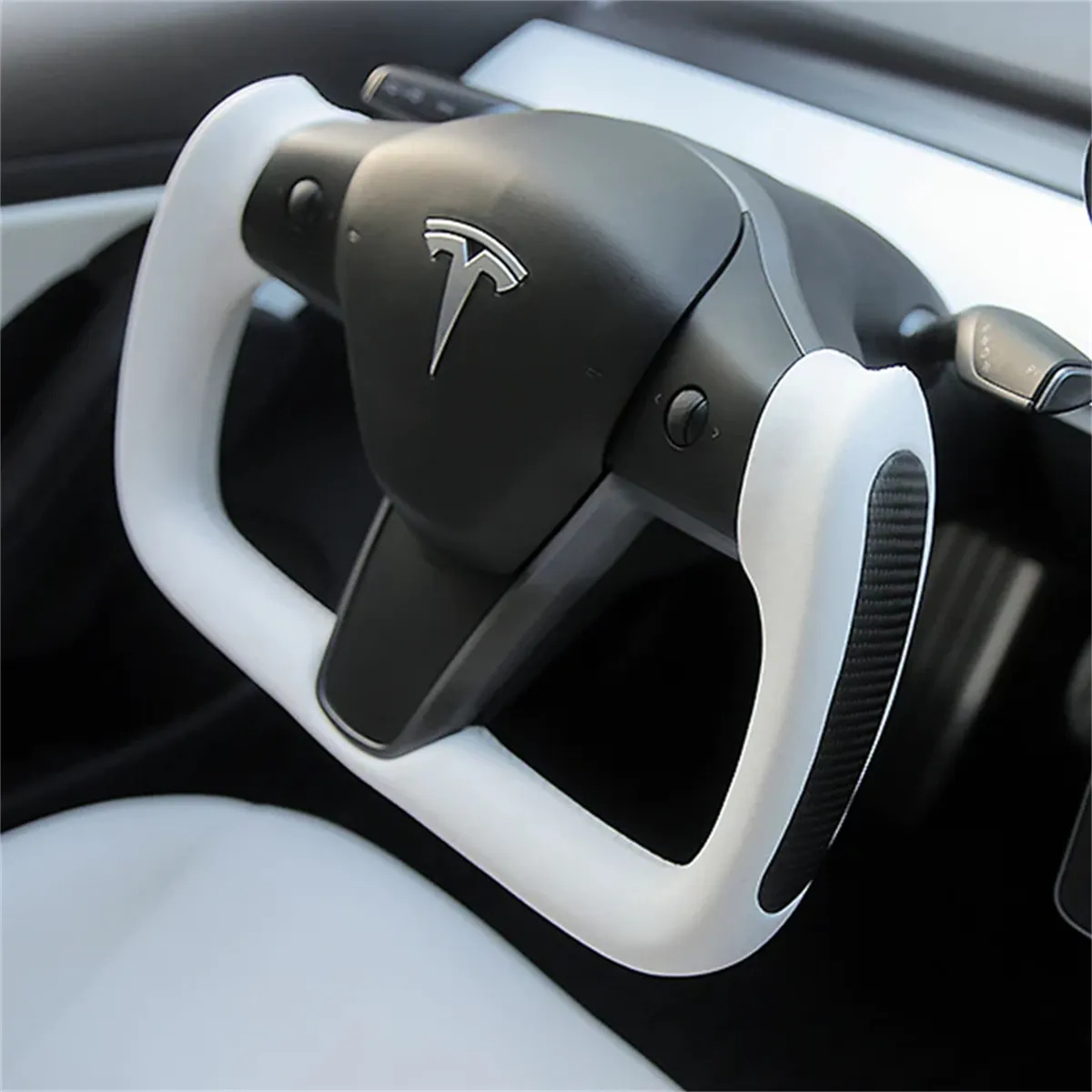 Yoke Steering Wheel for Tesla Model 3 / Y (2017-2023)-TESGOD
