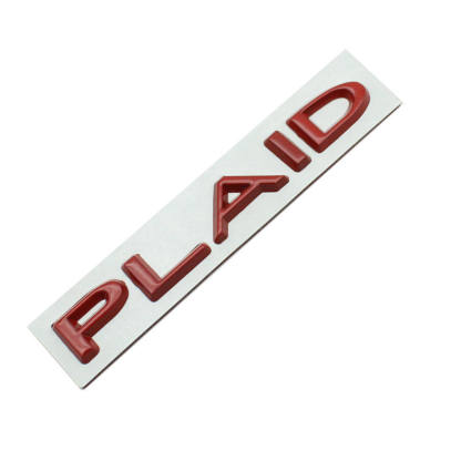 Tesla Plaid Emblem (Various Colors)-TESGOD