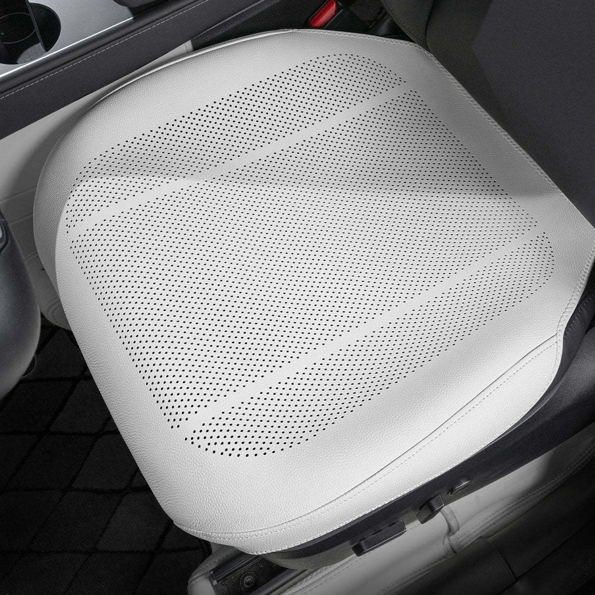 All-Wheather Nappa Leather Car Seat Covers for Tesla Model 3/Y/S/X