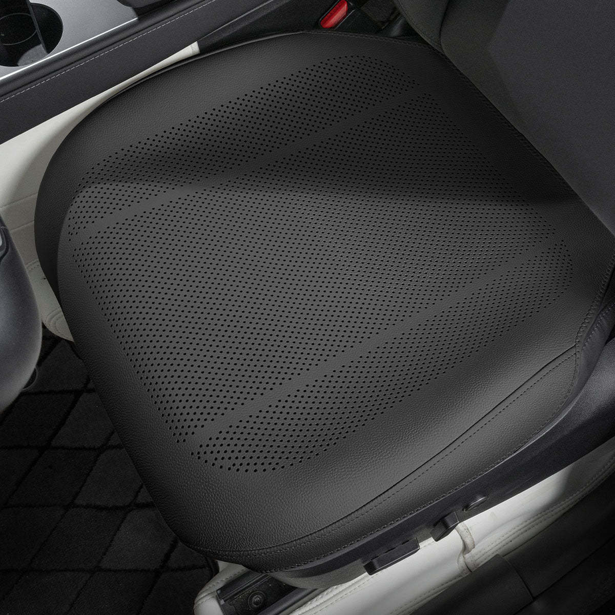 All-Wheather Nappa Leather Car Seat Covers for Tesla Model 3/Y/S/X