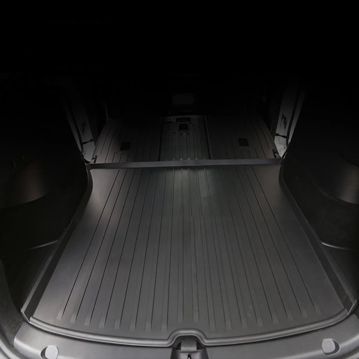 9Pcs All Weather Tesla Model Y Floor Mats TPE - Left rudder-TESGOD