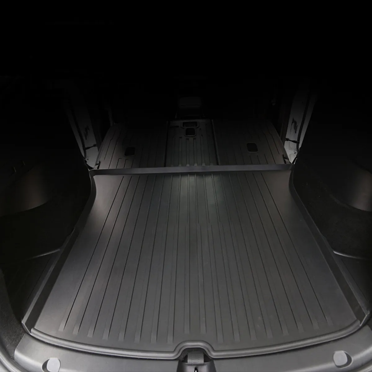 9Pcs All Weather Tesla Model Y Floor Mats TPE - Left rudder-TESGOD