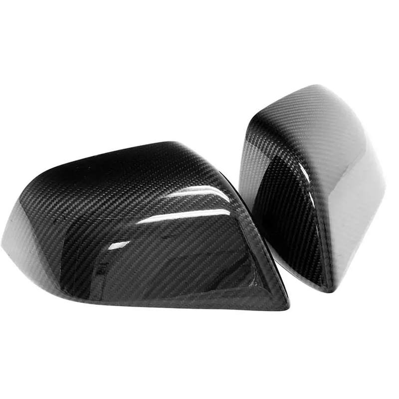 Real Carbon Fiber Rearview Mirror Covers for Tesla Model 3 (Set of 2) – Non-Replacement Style-TESGOD