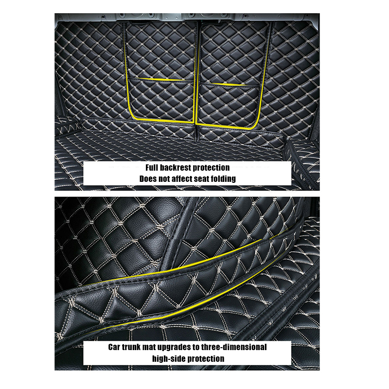 Tesla Model 3 Trunk Mats (8-Piece Set) - Waterproof, Soundproof, Stain-Resistant-TESGOD