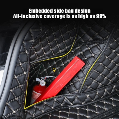 Tesla Model 3 Trunk Mats (8-Piece Set) - Waterproof, Soundproof, Stain-Resistant-TESGOD