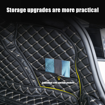 Tesla Model 3 Trunk Mats (8-Piece Set) - Waterproof, Soundproof, Stain-Resistant-TESGOD