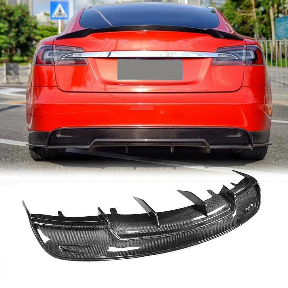 Tesla Model S Rear Diffuser (2016-2017)-TESGOD