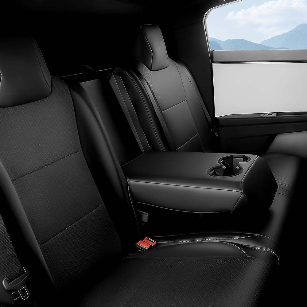 Full Leather Seat Covers for Tesla Cybertruck (10 PCS)