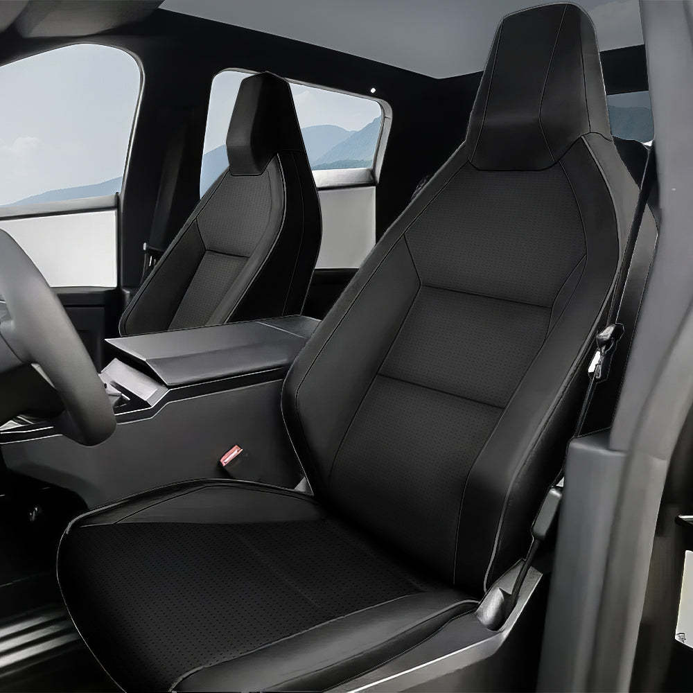 Full Leather Seat Covers for Tesla Cybertruck (10 PCS)