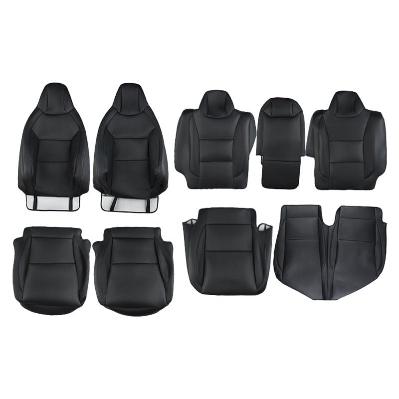 Full Leather Seat Covers for Tesla Cybertruck (10 PCS)