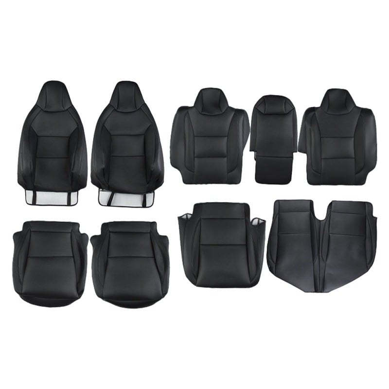 Full Leather Seat Covers for Tesla Cybertruck (10 PCS)
