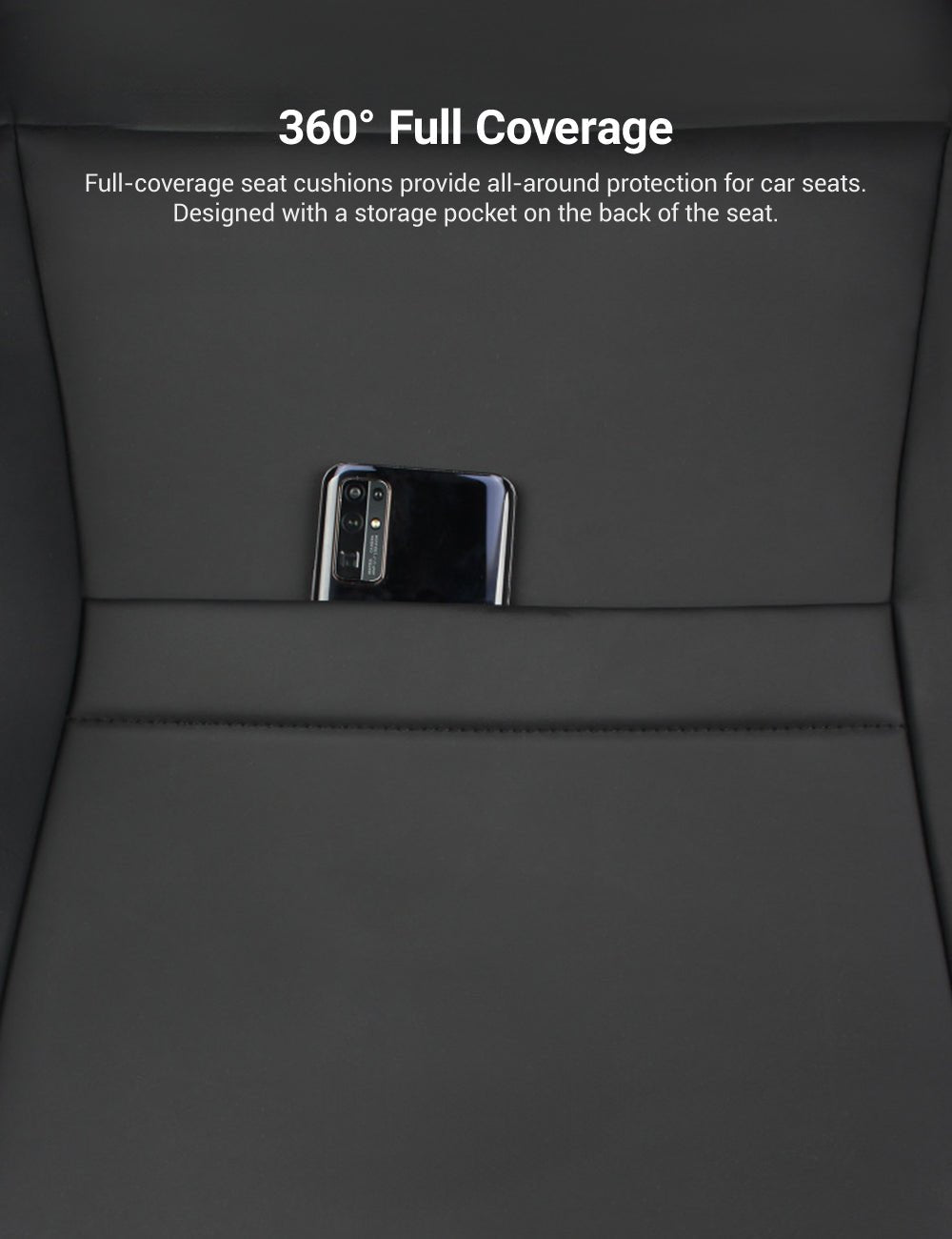 Full Leather Seat Covers for Tesla Cybertruck (10 PCS)