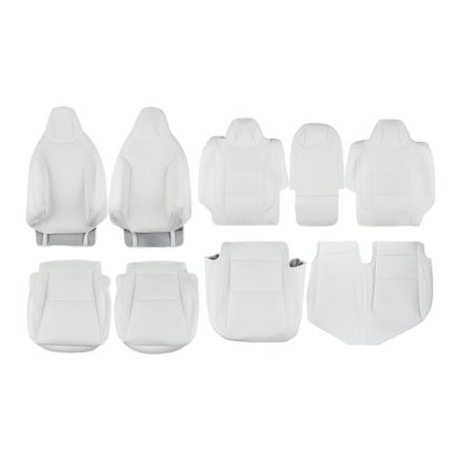 Full Leather Seat Covers for Tesla Cybertruck (10 PCS)
