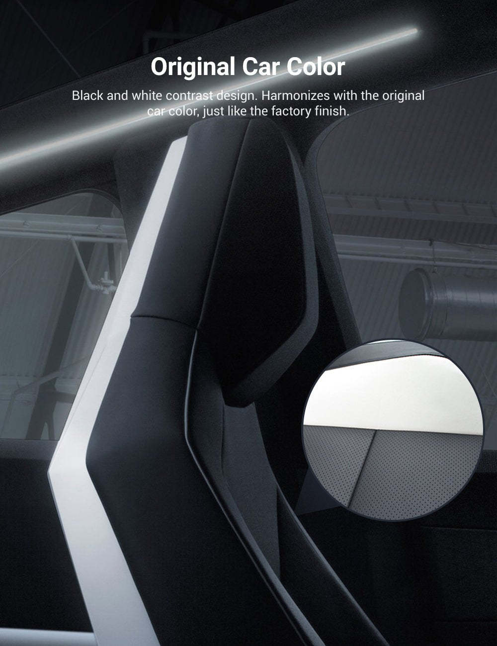 Full Leather Seat Covers for Tesla Cybertruck (10 PCS)