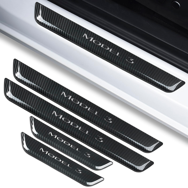 Tesla Model 3 (2019-2023.10) / Y (2020-2024) Illuminated Door Sills-TESGOD