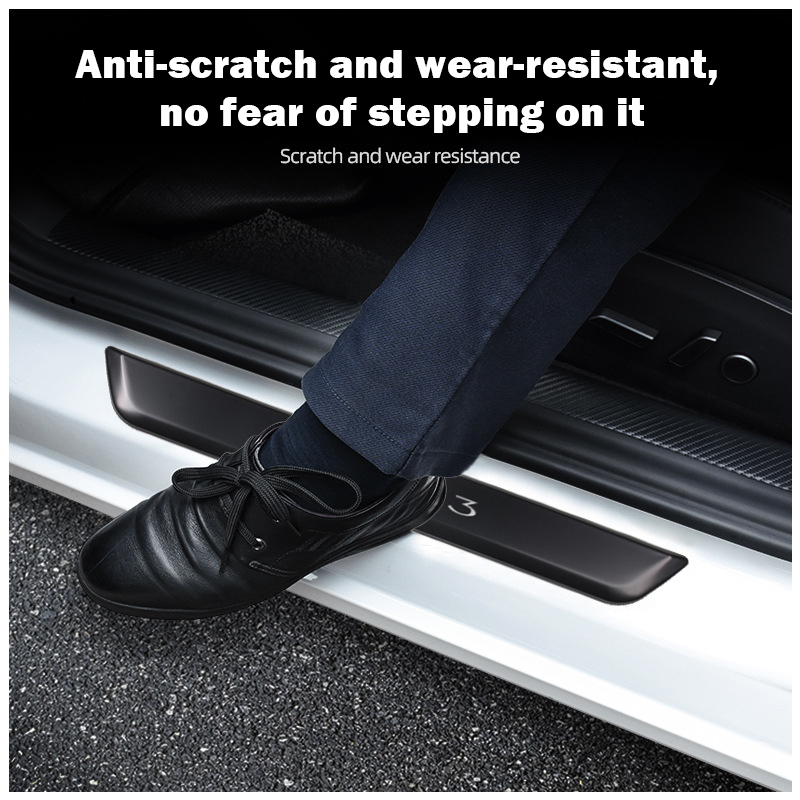 Tesla Model 3 (2019-2023.10) / Y (2020-2024) Illuminated Door Sills-TESGOD