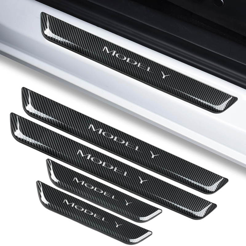 Tesla Model 3 (2019-2023.10) / Y (2020-2024) Illuminated Door Sills-TESGOD