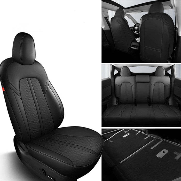 Leather Seat Covers for Tesla Model Y