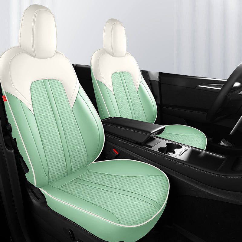 Leather Seat Covers for Tesla Model Y