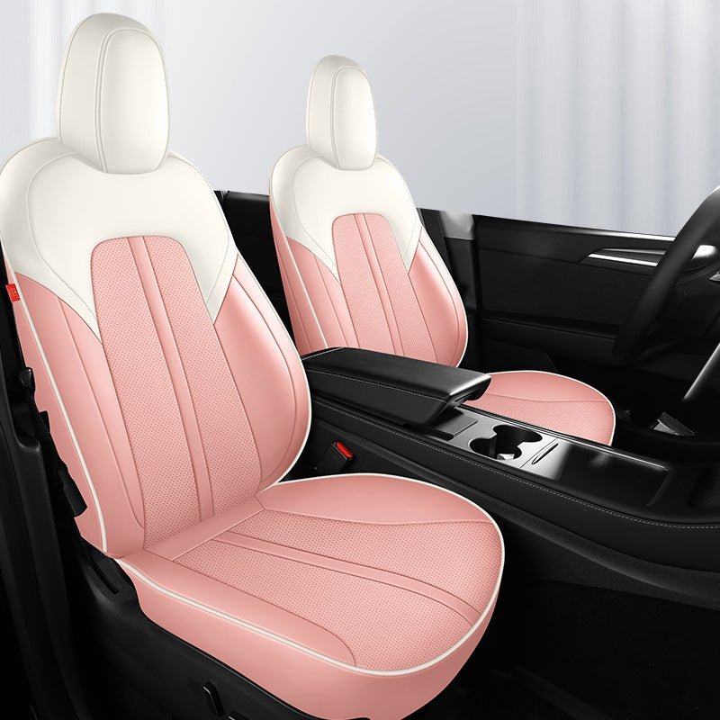 Leather Seat Covers for Tesla Model Y
