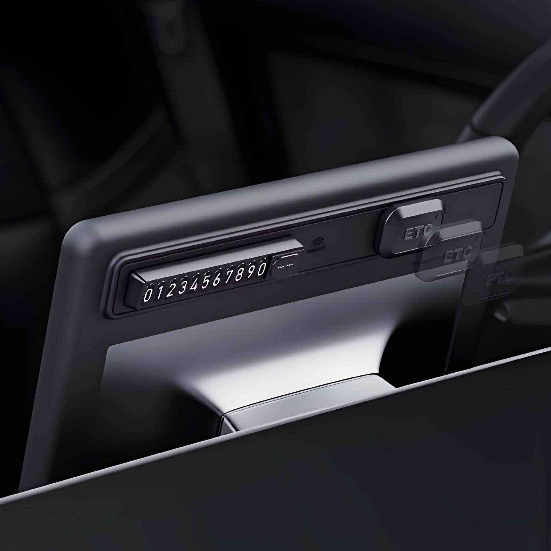 Magnetic Silicone Center Screen Frame for Tesla Model Y Juniper & Model 3 Highland